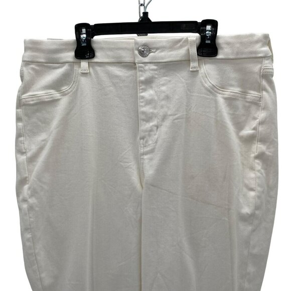 American Eagle Ne(X)t Level Stretch White Curvy Hi-Rise Jegging Women's Size 16 - Picture 4 of 9